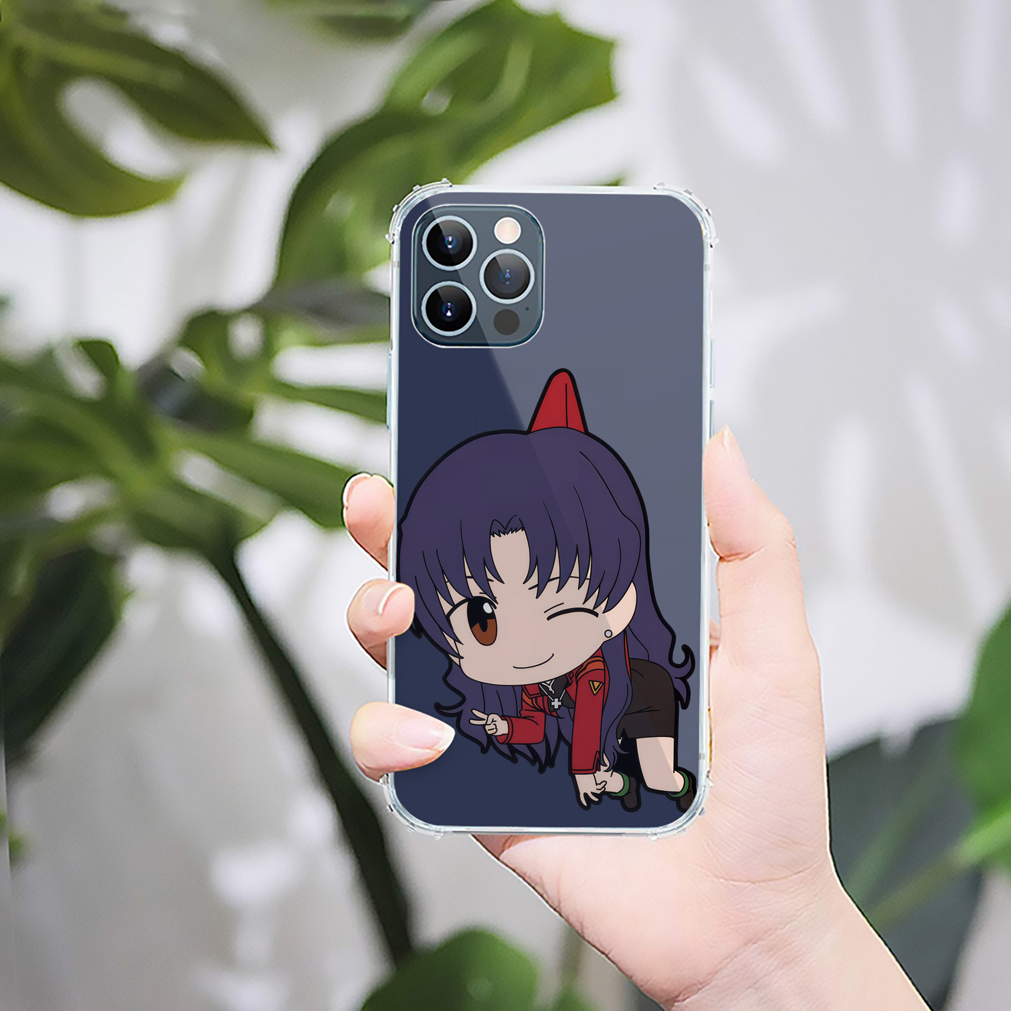（画像用） EVA 新世紀エヴァンゲリオン 【iPhone 12シリーズ対応】透明スマホケース（クリアソフトケース）